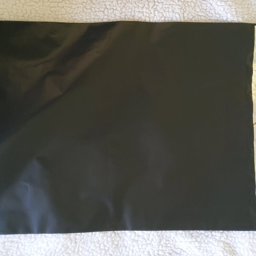 20 Self-Seal Poly Flexible Mailers (10.5" x 16"), Black - Picture 5 of 5